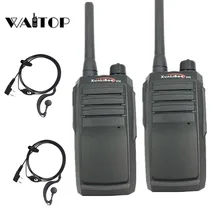 2PC100% Geniue Xunlibao V10 Walkie Talkie 16CH двухстороннее радио UHF 400-470MHZ Портативный Ham FMR Радио 8 Вт фонарик программируемый