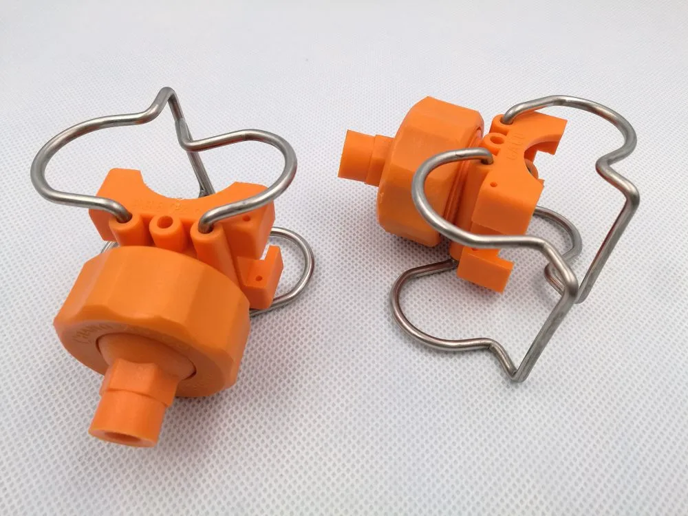 Adjustable ball clamp spray nozzle for cleaning car water jet nozzle