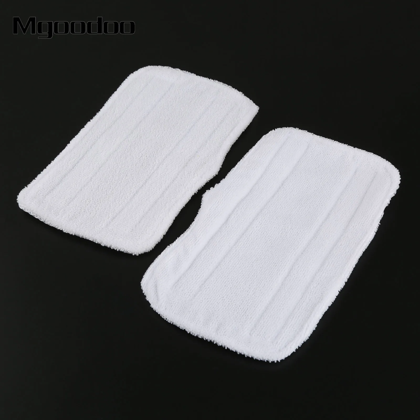 2Pc Replacement Cleaning Microfiber Pads For Shark Steam Mop S3250