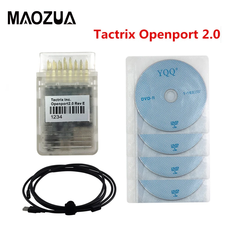 Maozua Fit Tactrix OpenPort 2 0 с ECU FLASH Auto Chip Tunning Car Code Reader со всем программным обеспечением