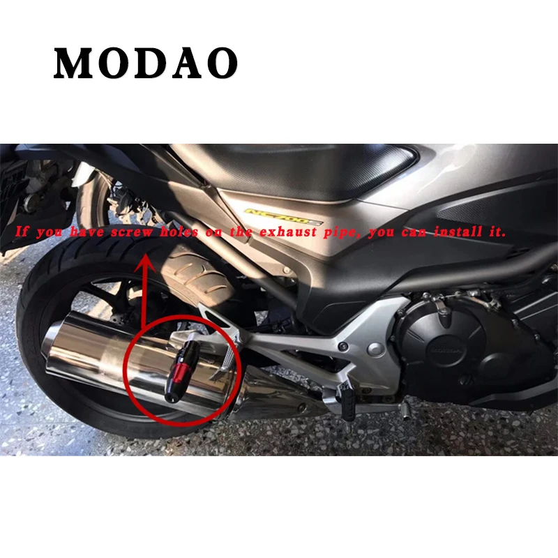 

For YAMAHA XMAX 125 XMAX250 XMAX300 XMAX400 XMAX125/250/300/400 Motorcycle accident exhaust pad slider body protector