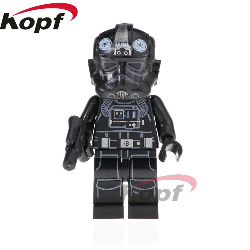 

Single Sale Space Tie Fighter Pilots Figures Ki-Adi-Mundi Sabine Wren Rebel Driver Building Blocks Children Gift Toys PG787