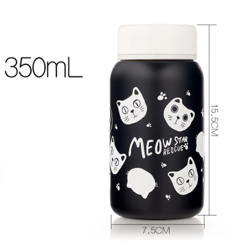 Baby Thermos Bottle Cartoon Children Vacuum Flask Stainless Steel Water Cup For Newborn Toddler Kids Insulation Drink Cup BB5106 (18)