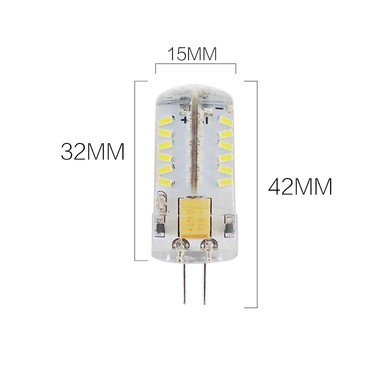 Doxa G4 светодиодный лампы 12V AC/DC 1,5 Вт 2 Вт 3 Вт 24/48/57/81 светодиодный светильник лампы 3014SMD светодиодный 360 градусов 3000K 4500K 6000K возможность замены галлогеновой лампой