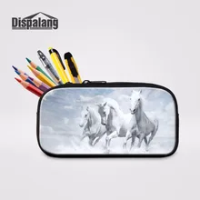 Dispalang пенал Органайзер женская косметичка Сумка Белая лошадь Детская сумка для хранения пенал студенческие канцелярские принадлежности