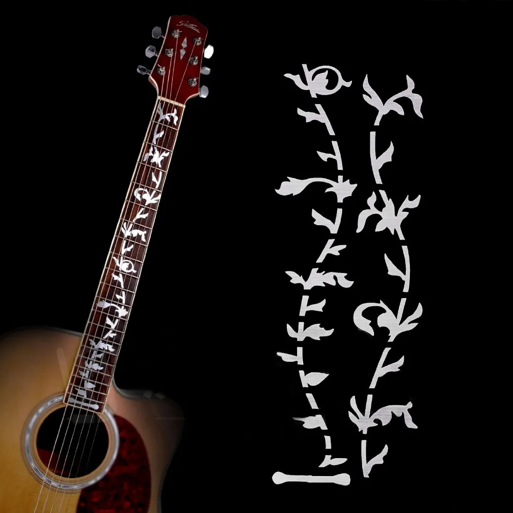 Гитара Шея Fret board DIY стикер для украшения электроакустической гитары Дерево Жизни