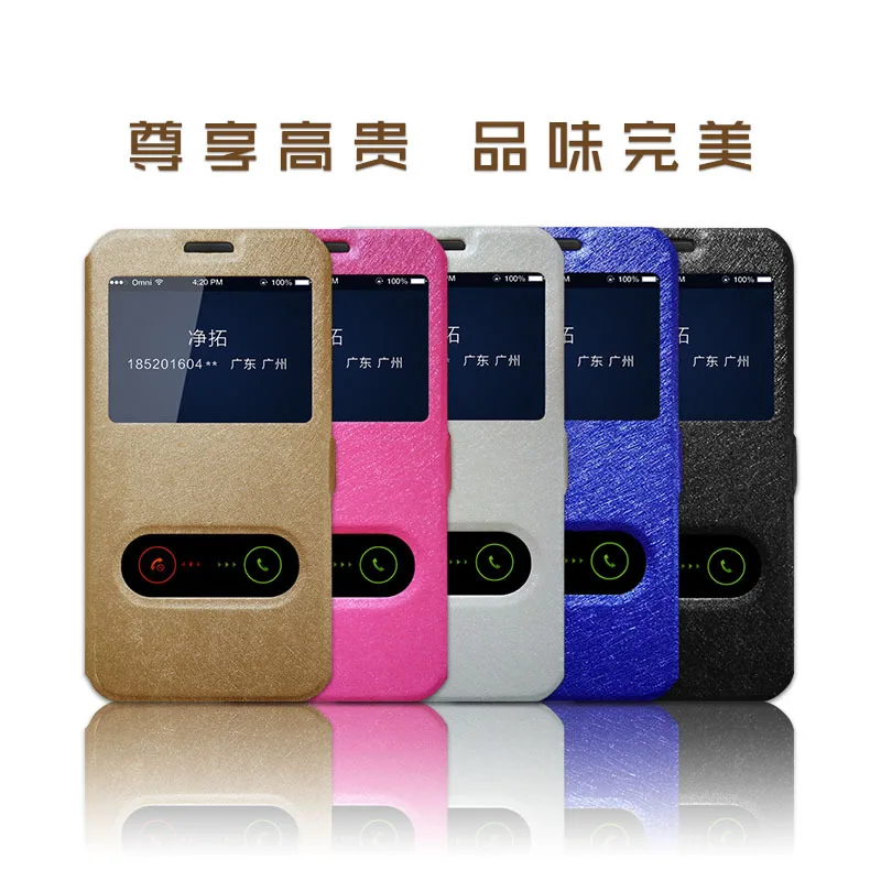 

Luxury Leather Flip case For LG G6 G5 G4 Cover Dual View Window View High Quality Protector case For LG G6 G5 G4