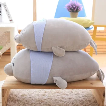 

Gray Seals cartoon Doll plush toy Seal Lion birthday gift to send to friends