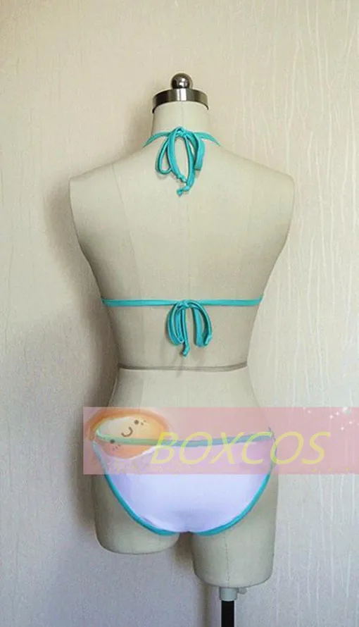 Vocaloid Racing Girl Miku аниме сделанный на заказ бикини Косплей Купальник|cosplay swimsuit|cosplay anime