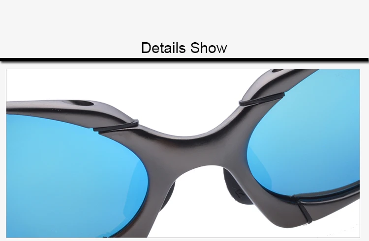 MTB Man Polarized Sunglasses Cycling Glasses UV400 Fishing Sunglasses Metal Bicycle Goggles Cycling Eyewear Riding Glasses C3-8