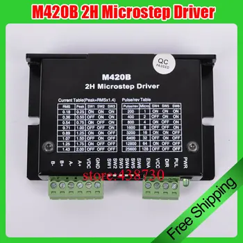 

1pcs M420B stepper motor driver / 20 28 35 39 42 57 stepper drive / 128 subdivision 2H Microstep Driver