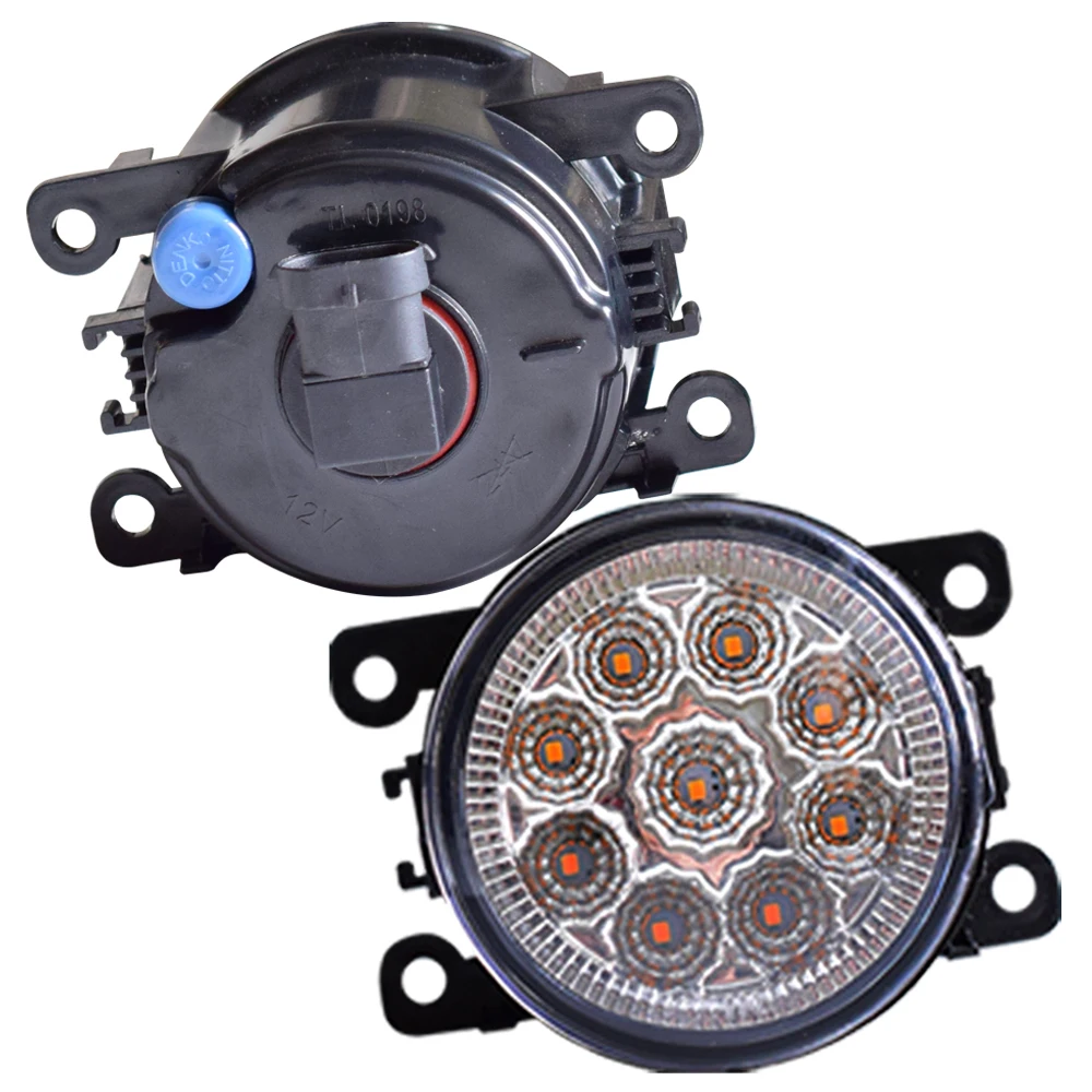 

2pcs fog lights For Ford C-Max 2 MPV 2010-2015 Fog Lamps lighting Assembly Super Bright LED Lights 9W /1 SET 12V