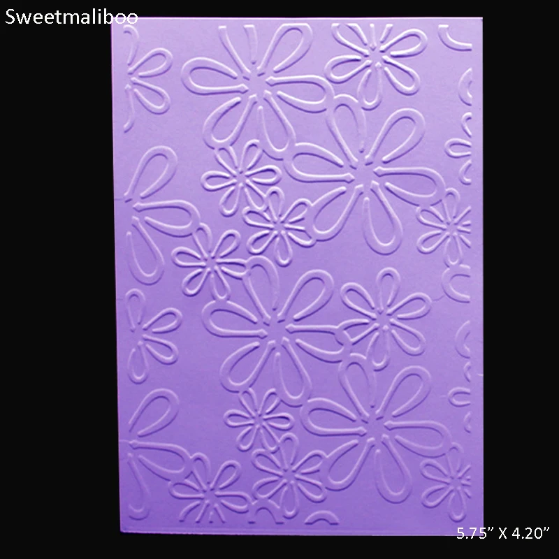 EF-0046 Spring flower embossing