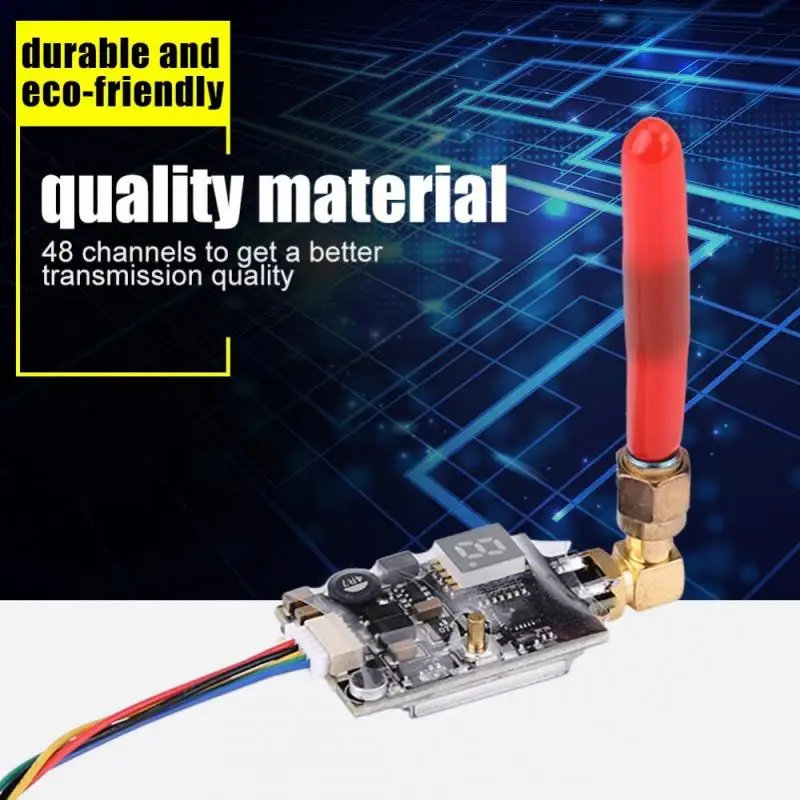 FPV Transmitter Module 5.8G 48 Channel Switchable Power 25mW 600mW FPV