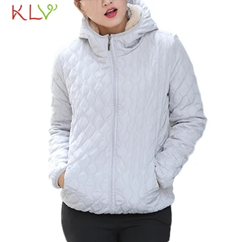 

Women Jacket Winter 2018 Solid Hooded Parka Long Plus Size Ladies Chamarra Cazadora Mujer Coat For Girls 18Oct24