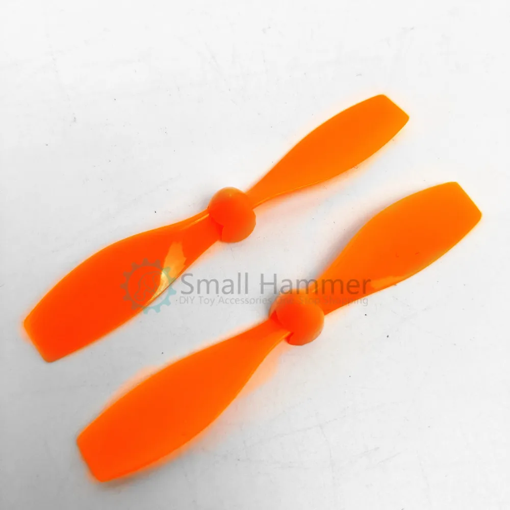 5pcs 75mm two-blade propeller fixed wing toy accessories