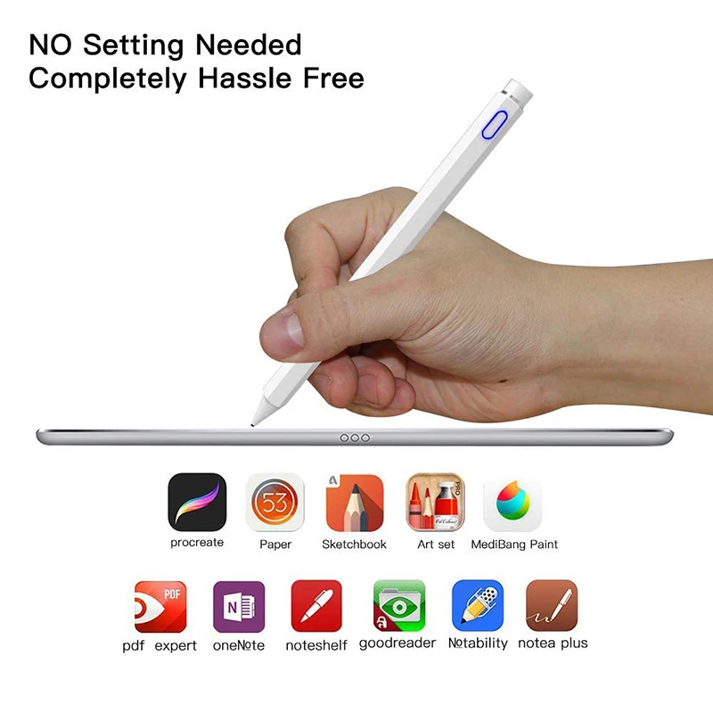 Suntaiho Stylus pens for Touch Screens Fine Point Stylist Pen Pencil Compatible for iPhone iPad 1234 mini Suntaiho Stylus pens for Touch Screens Fine Point Stylist Pen Pencil Compatible for iPhone iPad 1234 mini