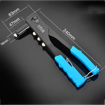 

10 inches Double manual labor-saving pull cap gun / rivet gun / manual core gun / rivet gun / rivet gun / rivet gun