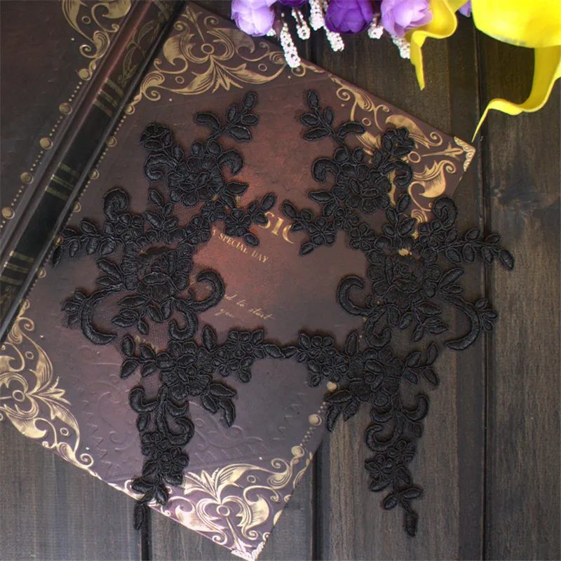 4 шт. 25 х12 5 см 16 цветов|lace accessories|applique lace trimlace trim |