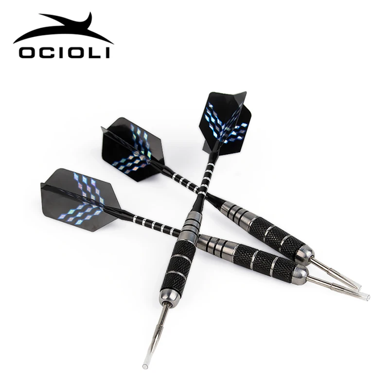 

3pc Professional 22g Steel Tip Darts Brass Needle Darts High Quality Darts for Games Shafts Aluminum Game for Adults Flights