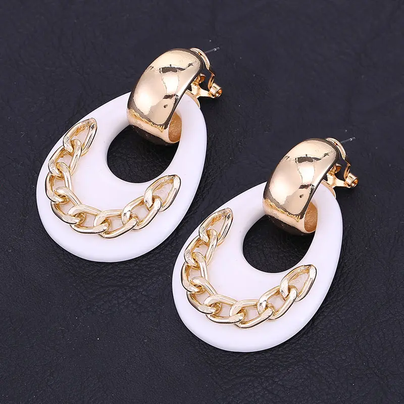 Brand Water Drop Crystal Charm Drop Earrings Women Rhinestone Statement Jewelry Wedding Bridal Accessory Love Gift (1)