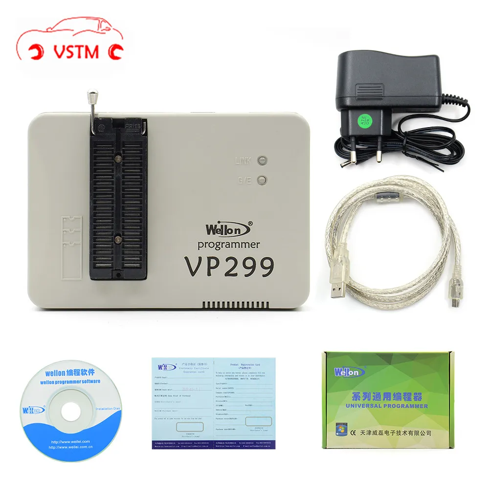 

Newest Wellon Programmer VP-299 VP299 ECU Chip Tunning VP-290 VP290 Programmer Wellon VP290 Support Multi-language