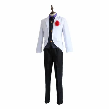 

Anime LOL Ezreal Cosplay Costume Uniform Party Costume Shirt+Vest+Coat+Pant S M L