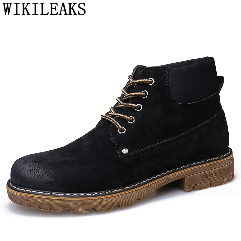 

leather boots men ankle boots moccasin shoes mens shoes casual cowboy boots mens zapatos de hombre zapatos de mujer ayakkabi