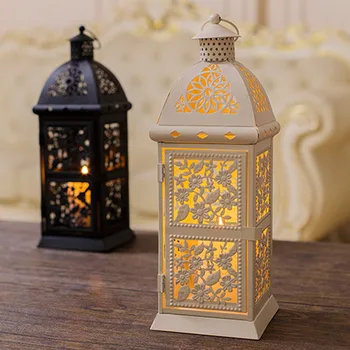 

Romantic Hanging Hollow Candle Holder Candlestick Lantern Bridal Wedding Xmas Party Decor