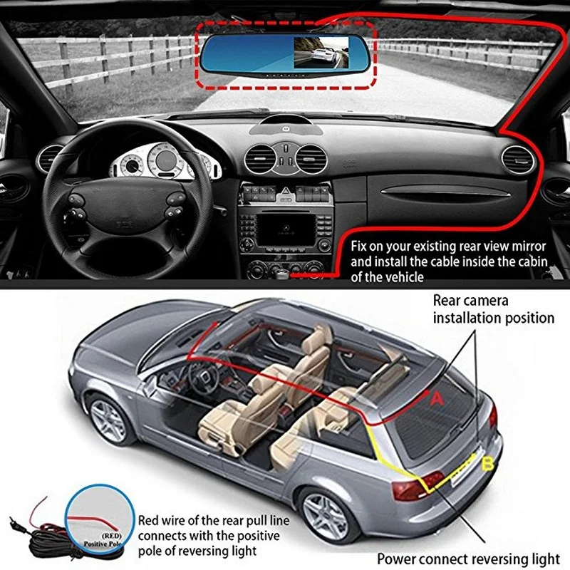 Car DVR Camera Mirror (2)
