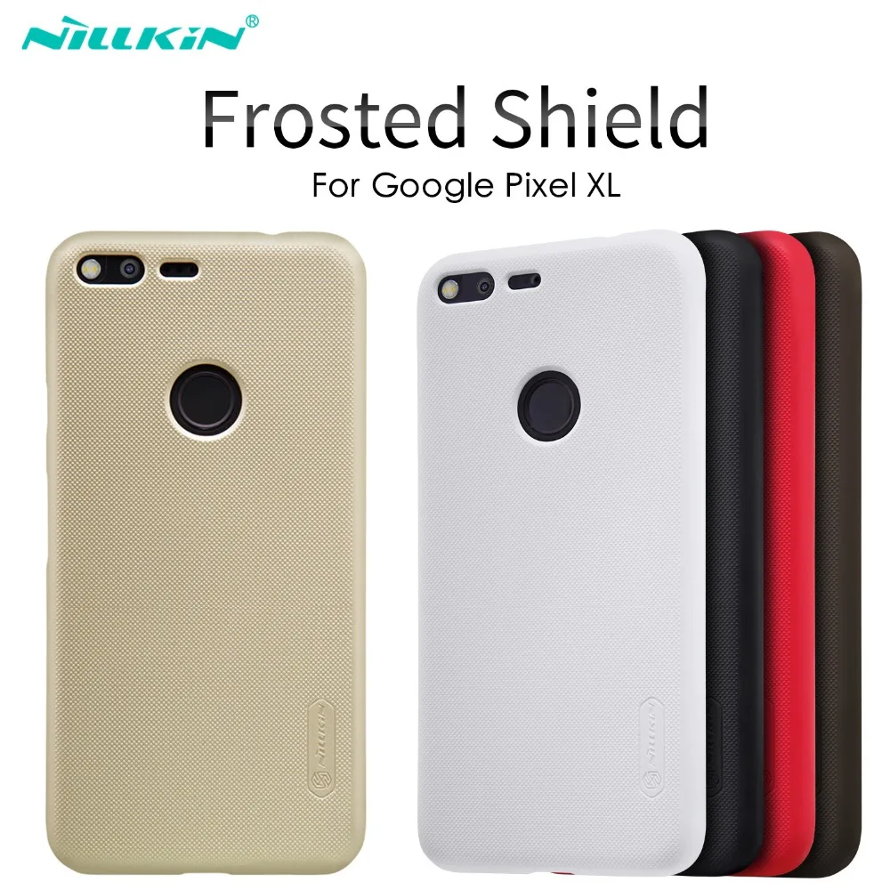 

Nillkin For Google Pixel XL Case Cover + Screen Protector Hard PC Plastic Cover For Google Pixel XL Phone Case Protective Shield