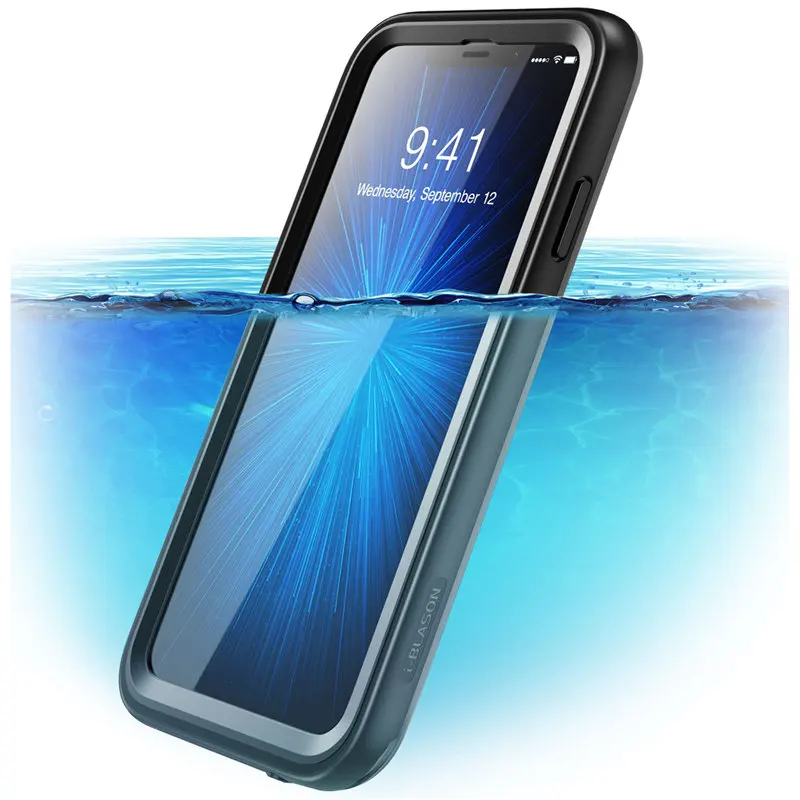 

For iphone Xs Max Case 6.5 inch i-Blason Aegis Waterproof Full-Body Rugged Protective Case Cover with Built-in Screen Protector