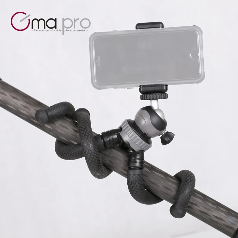 XILETU RM 30 Travel Outdoor Mini Bracket Stand With Phone Clip Octopus Tripod For font b