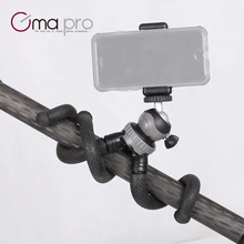 Wholesale XILETU RM-30 Travel Outdoor Mini Bracket Stand With Phone Clip Octopus Tripod For Digital Camera Smartphone GoPro
