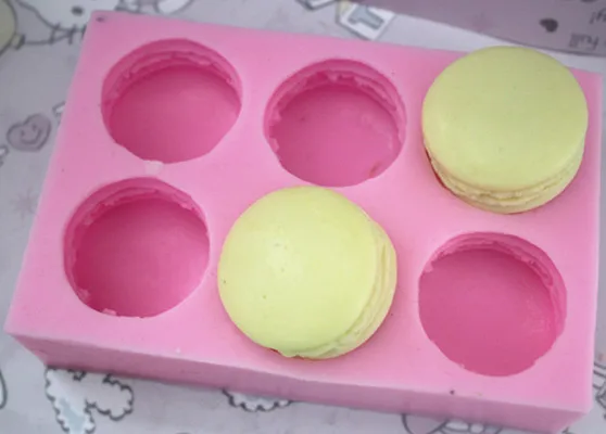 

PRZY silicone macaron hambueger cake chocolate soap resin jelly candy pudding ice cookie biscuit molds fondant cake moulds