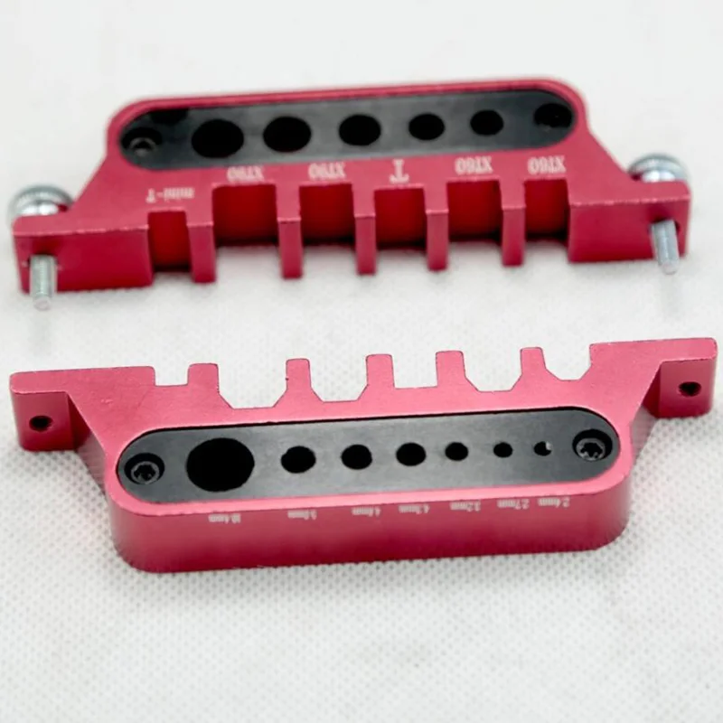 

Head Soldering jig Red Connector Accessories Aluminum Alloy For T-insert XT60 XT90 Convenient Durable