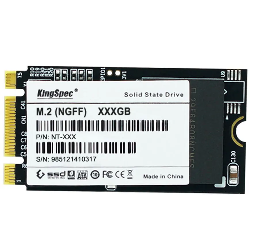 kingspec 64 Гб M.2 твердотельный накопитель без Кэш NGFF M.2 SSD интерфейс 6 Гбит/с PCIe MLC для LenovoThinkpad hp ASUS