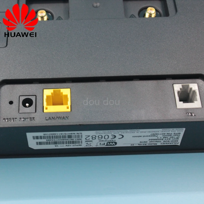 Разблокированный Huawei B310 B310s 22 150 Мбит/с антенной 4G LTE CPE WIFI роутер модем с слотом для