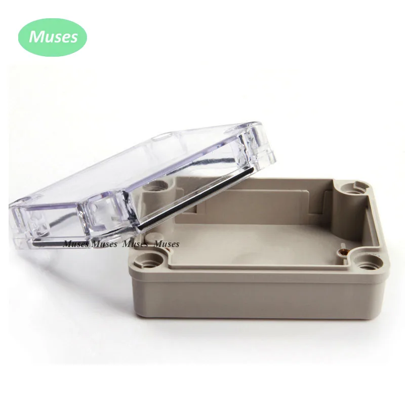 

Transparent Cover Waterproof Plastic Junction Box Outdoor Weatherproof Plastic Enclosure Cable Connect Box 80*110*45mm connector