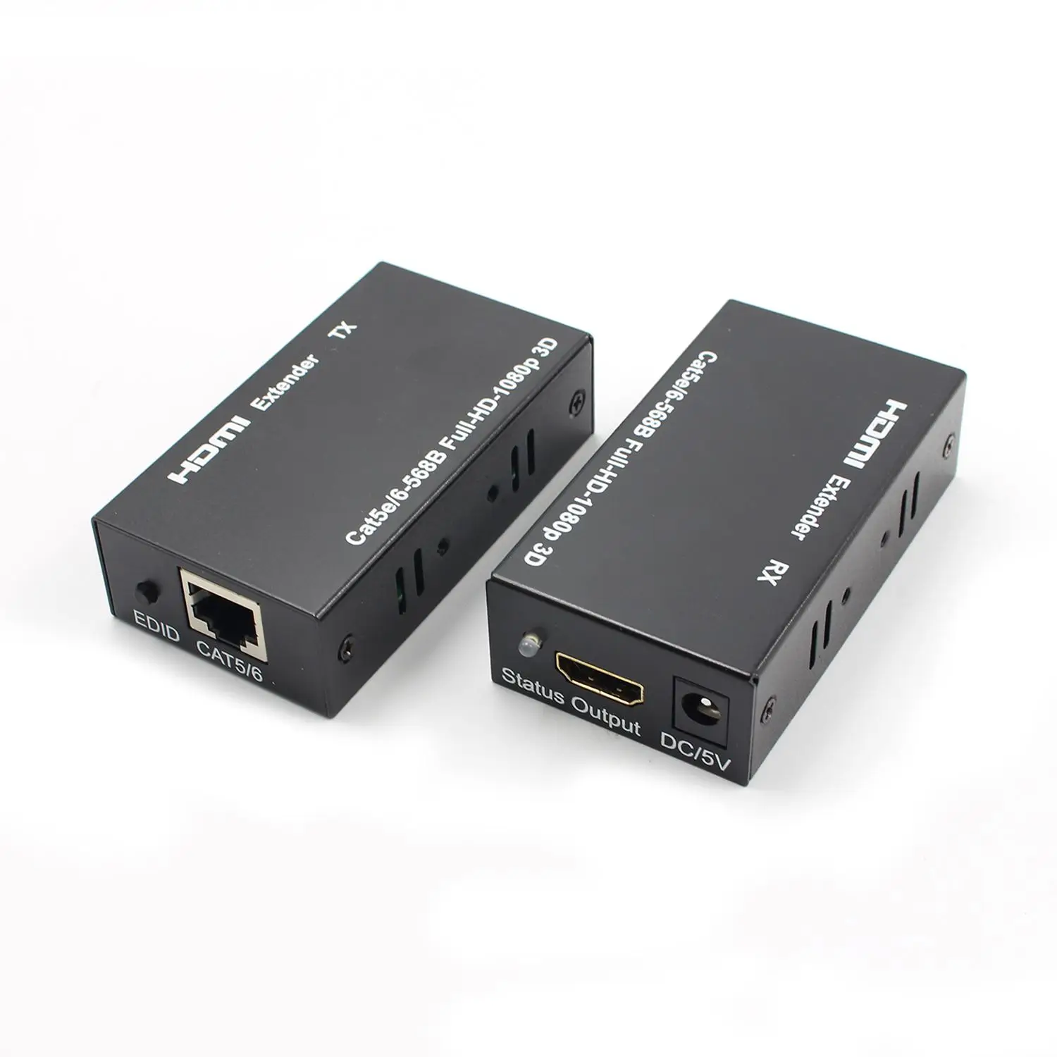 HDMI удлинитель сетевого кабеля ретранслятор через один разъем Cat5E/6 RJ45 EU|Кабели HDMI|