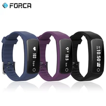 

FORCA HB06 Built-in NFC Smart Bracelet Heart Rate Tracker(ongoing & static) IP67 Waterproof Alarm Clock For IOS Androids