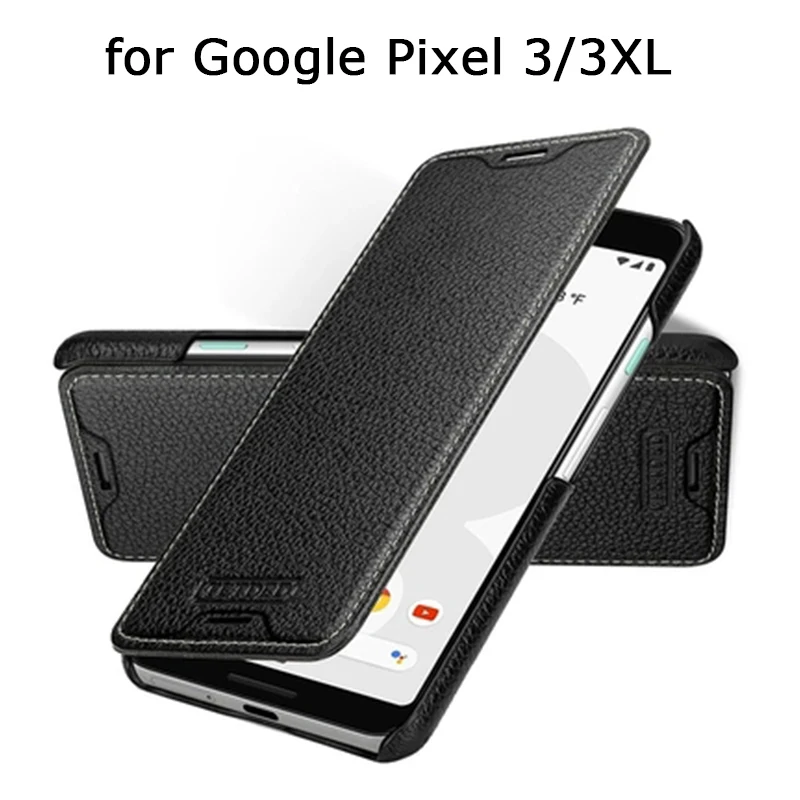 Genuine Leather Cases for Google Pixel 3 XL Case Phone