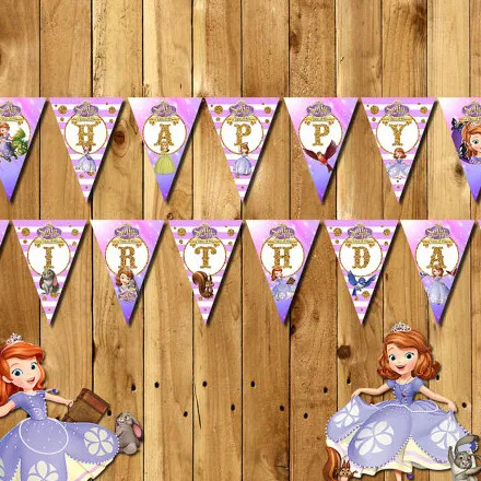 Princess Jasmine Banner Baby Shower Birthday Party Decorations