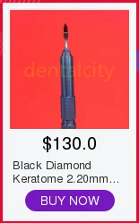 Ferramentas de Lâminas de Diamante Oftálmica Safira Lâminas Preto Punho Olho Instrumento Cirúrgico 1pc - 21 Beleza e saúde