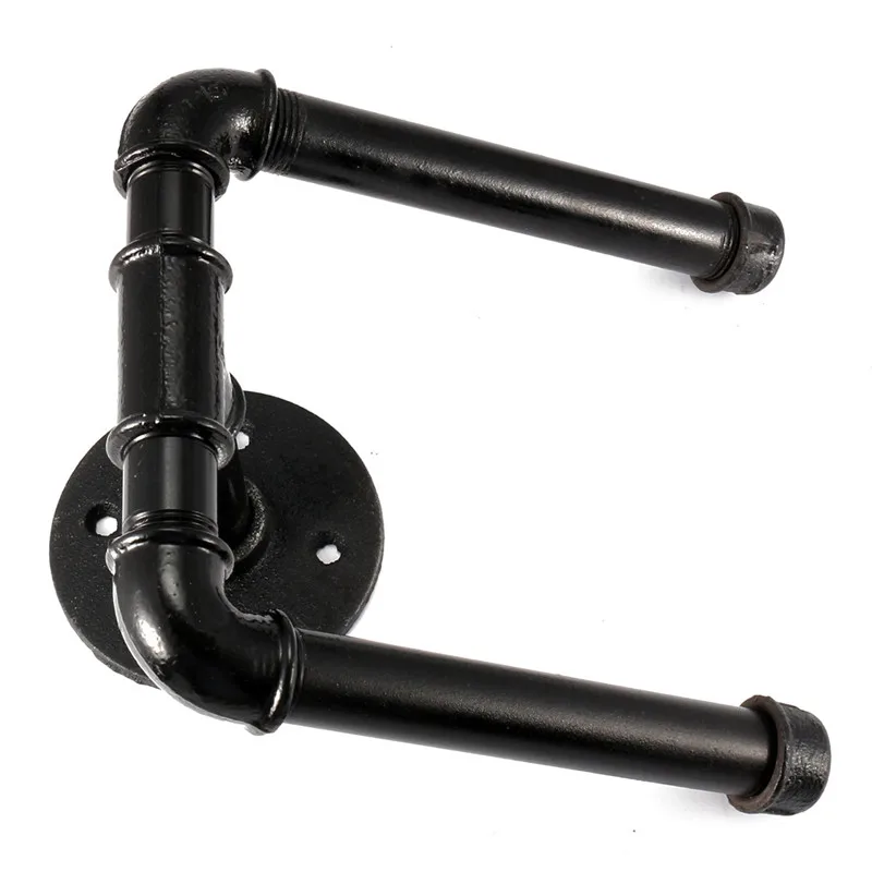 Mrosaa-Bathroom-Paper-Holder-Double-Toilet-Roll-Holder-Rack-Industrial-Retro-Steampunk-Pipe-Black-Iron-for (2)