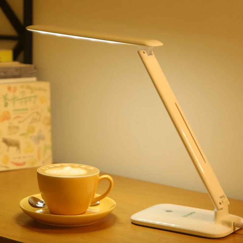 

Students Eye Protection Rechargeable Led Table Lamp Children Learning College Students Dorm Room Bedroom Bedside Reading Light