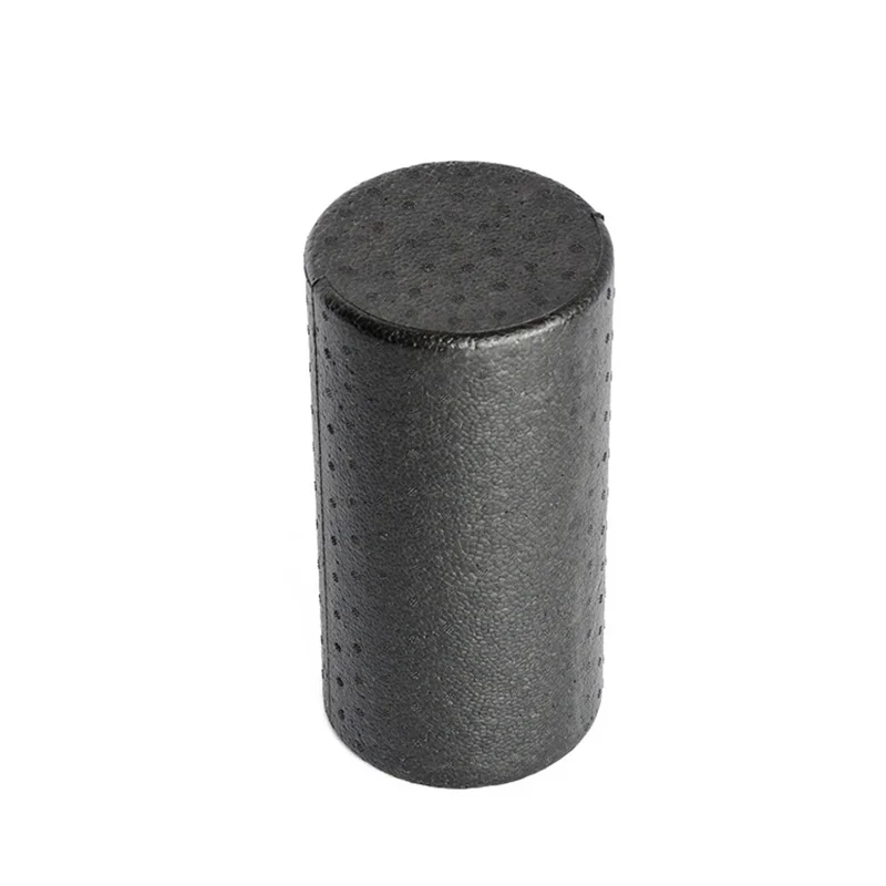 1 Pcs Black Yoga Blocks Gym Foam Roller Yoga Column Muscle Roller Stick Balance Training Shaft Massage Roller Fitness Equipments