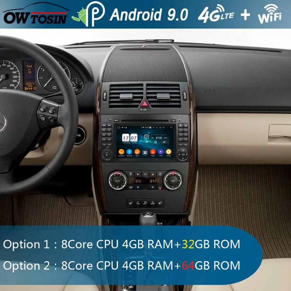 Discount IPS 7" 8Core 4G+64G Android 9.0 Car DVD Player GPS Radio for Mercedes Benz A B Class W169 W245 Sprinter Vito Viano DSP Parrot BT 1 Discount IPS 7" 8Core 4G+64G Android 9.0 Car DVD Player GPS Radio for Mercedes Benz A B Class W169 W245 Sprinter Vito Viano DSP Parrot BT 1