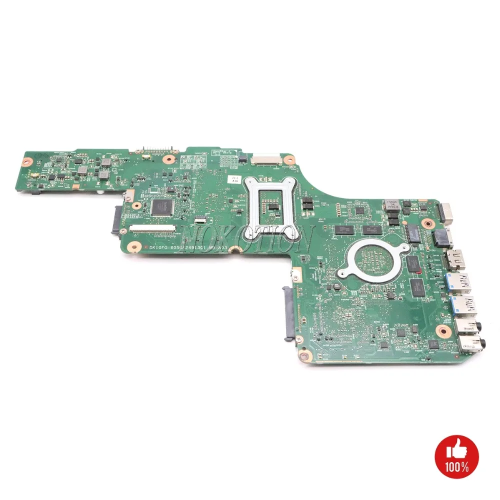 NOKOTION SPS V000275060 для toshiba Satellite S855 C855 L855 Материнская плата ноутбука DK10FG-6050A2491301-MB-A03 HD 7670 м HM76 DDR3