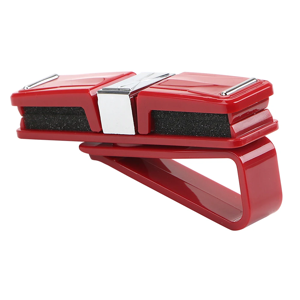LEEPEE Card Ticket Clip Car Styling Car Glasses Case Holder Interior Accessories Rotatable Sun Visor Sunglasses Eyeglasses Clip